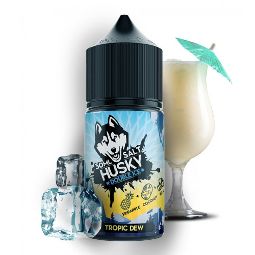 Жидкость Husky Double Ice Salt Tropic Dew ( Ананас Кокос Лёд) 30 мл 20мг